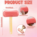 Rabbit Brush, Soft Silicone Small Animal Massage Comb, Practical Bunny Brush for Grooming, Bunny Grooming Kit Supplies S
