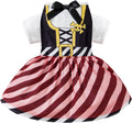 Dog Pirate Costume Halloween Dress