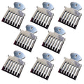 MODUODUO Bee Queen Cage Bees Catcher 8pcs Stainless Steel Clip Beekeeping Tools