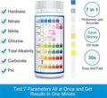 Aquarium Test Strips for Freshwater Fish: 7 in 1 Fish Tank Water Testing Kit for Aquarium Pond - Accurate Testing Nitrat