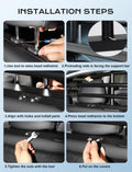 for Tesla Model Y Juniper Dog Barrier Adjustable Large Pet Protective Barrier Anti-bite Heavy-Duty Metal Stainless Steel
