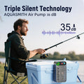 Live Bait Aerator,Ultra-long Battery Life,Rechargeable Air Pump