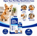 Anal Gland Spray for Dogs & Cats, Helps Relieve Anal Gland Irritation, Reduces Scooting & Licking, Odor Control Spray fo
