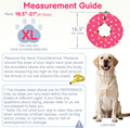 Didopet Sponge Dog Cone After Surgery, No Inflation Required Dog Donut Collar to Stop Licking, Inflatable Cone Alternatives for Large Pets, Soft Recovery Collar with Protective Shield (Donut, XL)