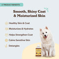 Natural Dog Company Oatmeal Shampoo & Sensitive Skin Conditioner Bundle for Dogs – Anti-Itch, Hypoallergenic Oatmeal For