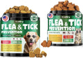 Flea and Tick Prevention for Dogs & Flea and Tick Chews for Cats, Soft Chews Natural Flea Tick Support for Cat God All B