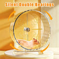 Silent Hamster Exercise Wheel,9.5 Inch Quiet Spinner Syrian Hamster Running Wheel,Silent Wheels with Anti-Skid & Adjusta