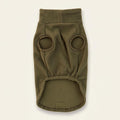 Dachshund Fleece Coat, Long Dog Sweater Jacket - Green, M