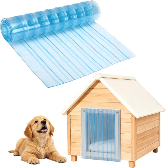 MEWTOGO 15.7in x 4.9ft Dog Door Replacement Flaps