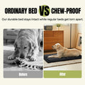 Chew Proof Indestructible Dog Bed, Durable Dog Crate Pad
