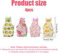 4 Pcs Bird Diaper Reusable Cute Pet Bird Parrot Diapers with Waterproof Inner for Cockatiel Budgie Canary