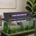 Sieral Aquarium Lids Polycarbonate Greenhouse Panels Canopy with LED Light 29 x 11.38 x 0.12 Inch for 20/29/37 Gallon Wi