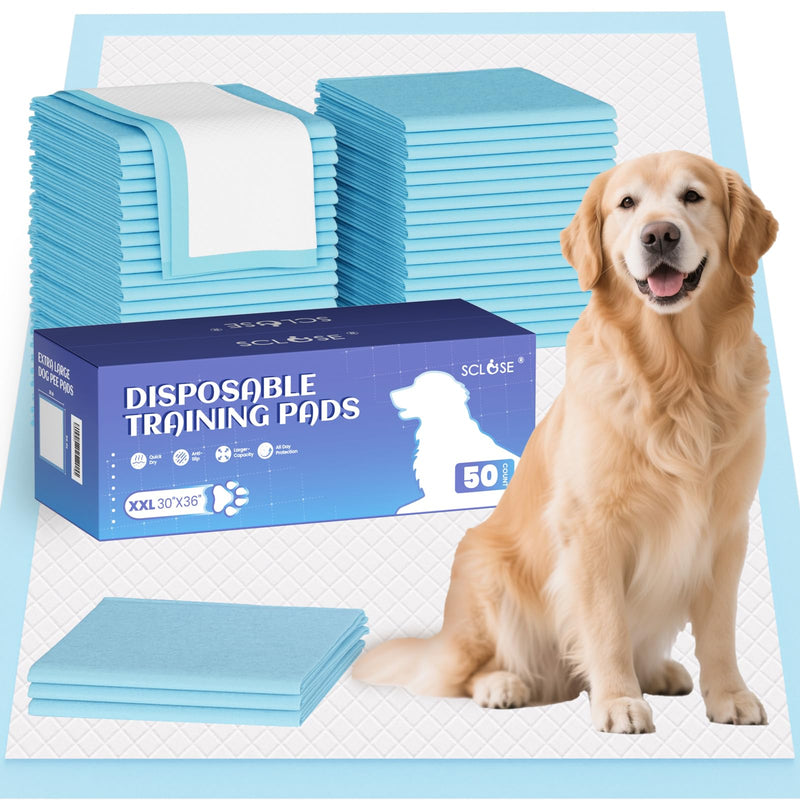 SCLOSE Pee Pads for Dogs Extra Large 30