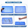 Disposable Bird Cage Liners, Clear Plastic Liners 15x10In 100Pcs