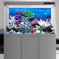 72x24 in Aquarium Backdrop Colorful Coral Tropical Fish Tank Background