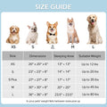 JOEJOY Donut Dog Bed Medium Size Dog, Cute Round Calming Pet Bed with Removable Washable Cover, Orthopedic Puppy Bed with Jacquard Shaggy Plush & Non Skid Bottom