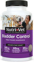 Nutri-Vet Bladder Control for Dogs, Dog Urinary Health Support, 90 Tablets