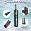 HiTauing Small Aquarium Heater 25W, Constant Temperature 78℉ Fish Tank Heater with Digital Thermometer, Submersible Bett