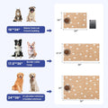 Cooyes Large Dog & Cat Food Mat 16"×24", Ultra-Absorbent Dog Bowl Mat