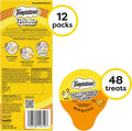 Temptations Lickable Spoons Wet Cat Treats, Chicken & Cheese, 4 ct, 12pk