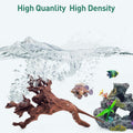 WDEFUN 3 PCS Natural Driftwood for Aquarium Decor Fish Tank Decorations