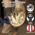 14 inch Horse Farrier Tool Kits - 6Pcs Professional Hoof Trimming Farrier Tools, Can Easily Trim the Hooves of Horses, C