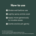 Doodle Detangler Spray - Natural Dog Detangling Spray and Leave in Conditioner for Dogs - Great for Goldendoodle, Poodle, Labradoodle, Bernedoodle - 16 Fl Oz Freshly Bailey