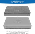 Waterproof Dog Bed Cover Removable and Washable with Zipper