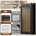 Plastic Dog Door, XLarge Doggy Door for Door