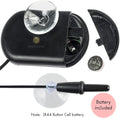 SunGrow Digital Betta Thermometer for Tropical Aquarium Fish, Black Color, Suction Cups and 1 Battery Included, 1 pc per