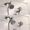 Sneatup Pet Shower Set with 8.2ft Hose & Flow Control Valve for Bathroom Shower Arm