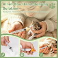Xastro Kitten Bottle Feeding Kit, Pet Nursing Set with Nipples and Syringes