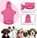 Dog Hoodie Dog Sweaters for Large Dogs Dog Sweater Solid Soft Brushed Fleece Dog Clothes Dog Hoodie Sweatshirt with Pock