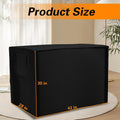 EVRBUL Dog Crate Cover 42 x 28 x 30 Inch Heavy Duty 420D Fabric Pet Kennel Cover Universal Compatible with 42 Inches Wir
