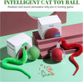 NVTED 2 PCS Interactive Cat Toys for Indoor Cats, Fast Rolling on Carpet Flash and Motion Activated Cat Balls for Bored Indoor Cats