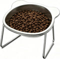 Elevated Cat Bowl,15° Tilted,5.9" Wide for Cats and Small Dogs