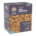 Worm Nerd WN60 5LB Dried Mealworms Non-GMO High Protein and Fiber Treat for Chickens, Birds, Reptiles, Amphibians, Fish