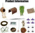 TEICCI 20-Piece Bearded Dragon Tank Accessories Set