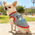 4 Pieces Dog Clothes for Small Dogs Boy Dog Shirt Puppy Clothes for Chihuahua Yorkie Soft Cute Pattern Pet Cat Clothing Black Grey Red Green XXS~M (XXSmall)