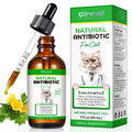 Cat Antibiotics for Infection, Natural Multivitamins Antibiotics for Cats & Dogs, Cat Antibiotic Supports Immune and Cats Allergy Itch Relief, Pet Antibiotics Supplements, Chicken Flavor, 2 Fl Oz