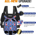Pawaboo Pet Dog Carrier Backpack, Adjustable Pet Front Cat Dog Carrier Backpack Bag for Small Medium Dogs Cats Puppies, 