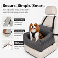 PAWZ Road Dog Car Seat for Small Medium Dogs, Waterproof Booster Bed