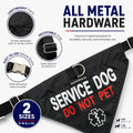 ActiveDogs Service Dog Bandana Collar, Do Not Pet, Reflective Nylon