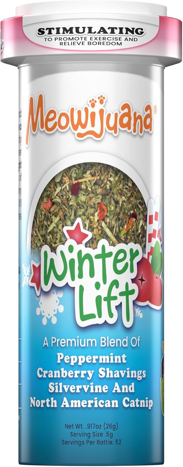 Meowijuana Winter Lift Catnip Blend | High-Potency, Hand-Harvested