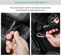 Dog Car Net Barrier 3 Layer 15.7''×13.7'' with Auto Safety Mesh Organizer, Stretchable Storage Bag Backseat Mesh Univers