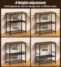 20-30 Gallon Aquarium Stand with 3-Tier Adjustable Storage Shelf