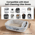 Invengo Open Top M1/M1 Plus/M2 Litter Box Liner(40 Count),Self-Cleaning Litter Box, App Control, Oder Control, Compatibl