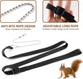 3Pcs Rat Harness and Leash, Small Animal Training Walking Vest Leash Adjustable Traction Rope Strap for Squirrel Gerbil 