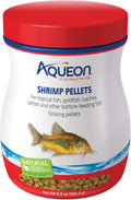 Aqueon Shrimp Pellets Sinking Food for Tropical Fish, 6.5 oz