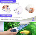 AQQA Aquarium Strong Magnetic Cleaner Brush, Fish Tank Glass Algae Magnet Cleaning Tool Floating Cleaner Scrubber Brush 